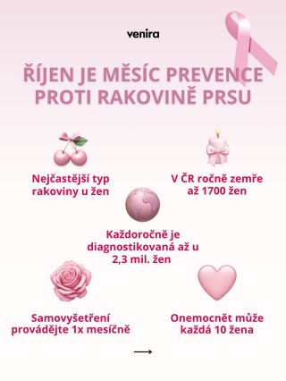 🎀 ŘÍJEN = MĚSÍC PREVENCE PROTI RAKOVINĚ PRSU 🎀 Rakovina prsu je nejčastější typ rakoviny u žen👱🏼‍♀️ ✨ Každoročně je...