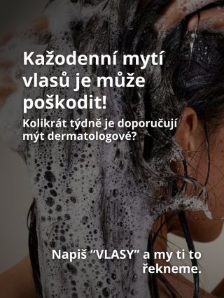 Je dobré si mýt vlasy každý den? Má to nějaký efekt nebo je to naopak může poškodit? Napiš do komentářů slovo “VLASY” a my...